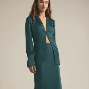 Favorite Daughter Izzy top green blouse